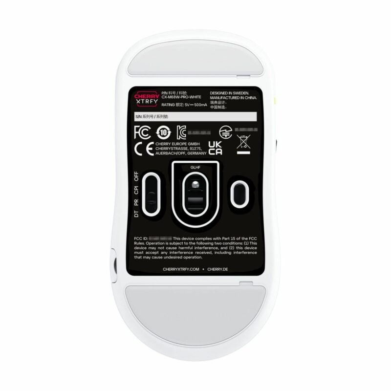 "CHERRY XTRFY M68 Pro Wireless. WHITE Wireless Maus" – Bild 8