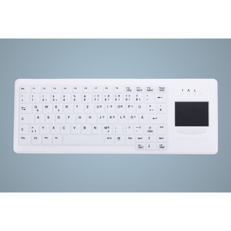 "CHERRY AKTIVE KEY Wireless Hygiene Compact Touchpad Keyboard"