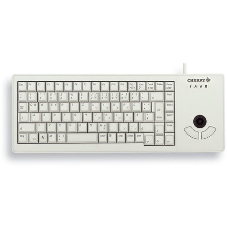 "CHERRY G84-5400 Corded EU-Layout hellgrau TRACKBALL USB"