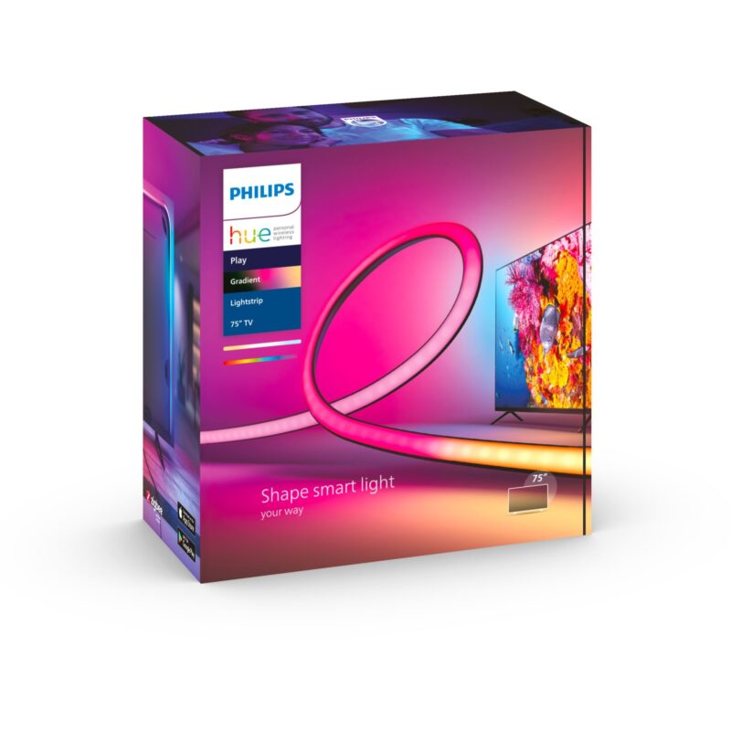 "Philips Hue Play Gradient LED Lightstrip TV 75 Zoll" – Bild 9