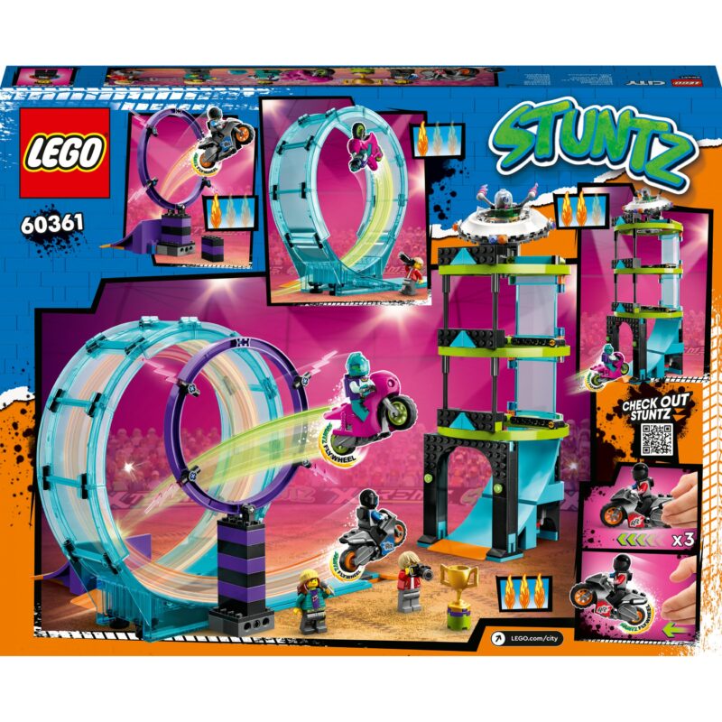 "LEGO City Stuntz 60361 Ultimative Stuntfahrer-Challenge" – Bild 4
