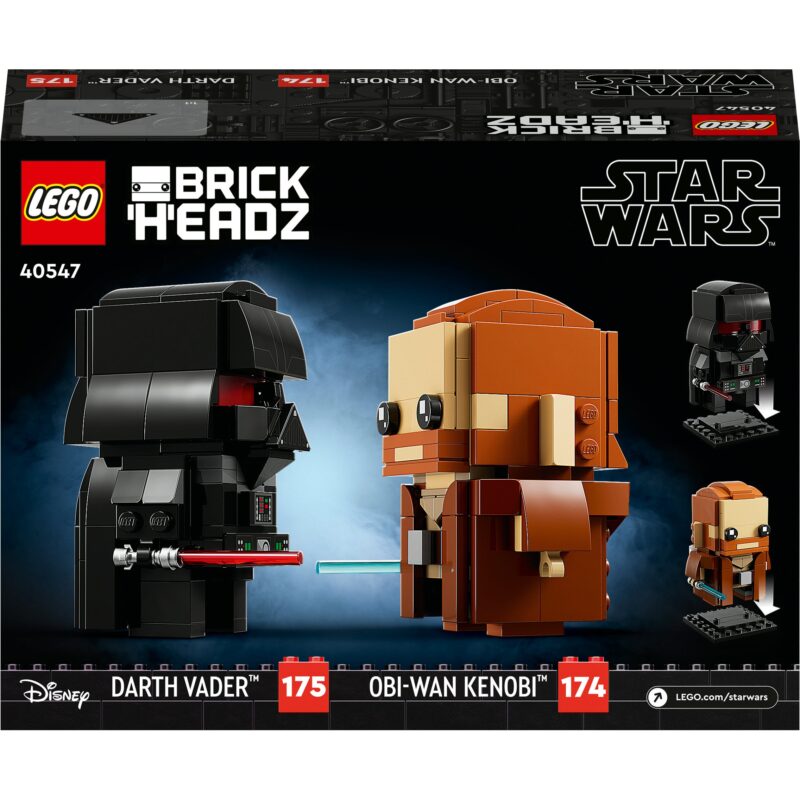 "LEGO BrickHeadz - Obi-Wan Kenobi & Darth Vader" – Bild 5
