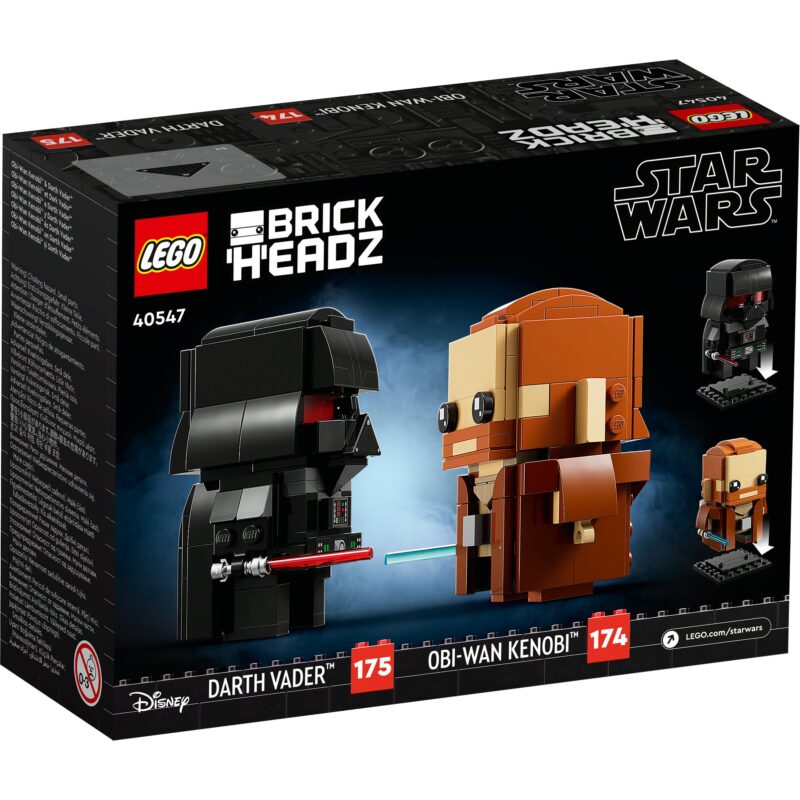 "LEGO BrickHeadz - Obi-Wan Kenobi & Darth Vader" – Bild 9
