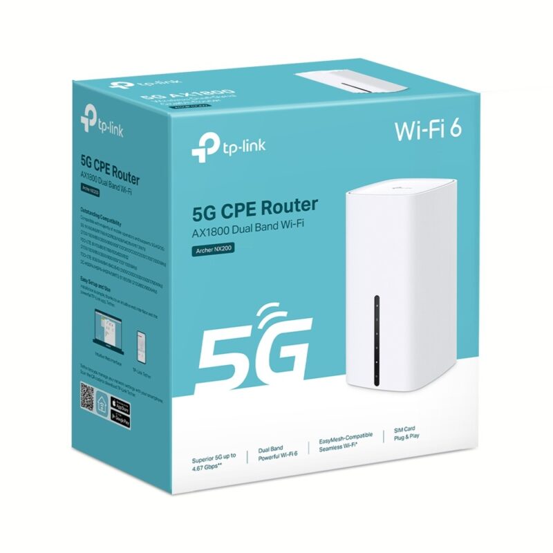 "TP-LINK Archer NX200 5G AX1800 Wireless Dual-Band GIG Router - Router - 1 Gbps" – Bild 5