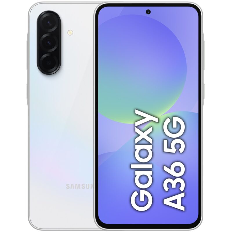 """Samsung Galaxy A36 A366 5G Dual Sim 8GB RAM 256GB - White"""