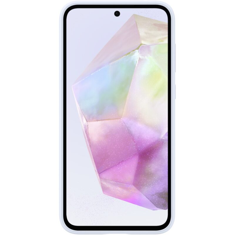"Samsung Silicone Case fr Galaxy A35. Light Blue" – Bild 3