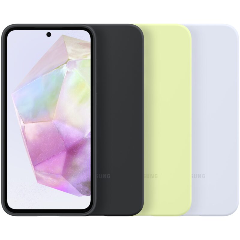 "Samsung Silicone Case fr Galaxy A35. Light Blue" – Bild 7