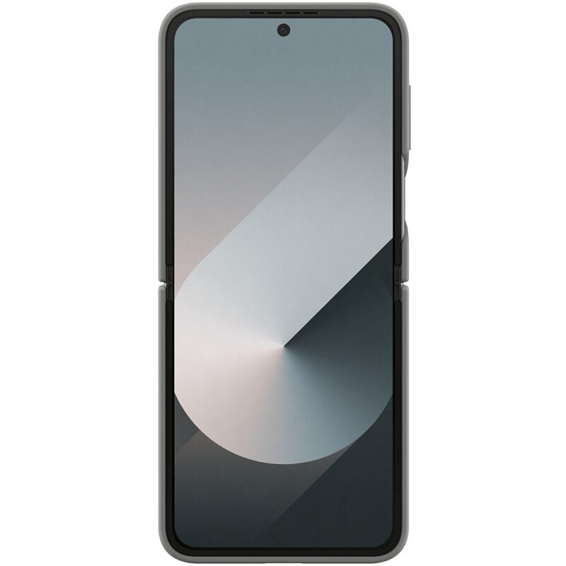 "Samsung Silicone Case with Ring fr Galaxy Z Flip6. Grau" – Bild 3