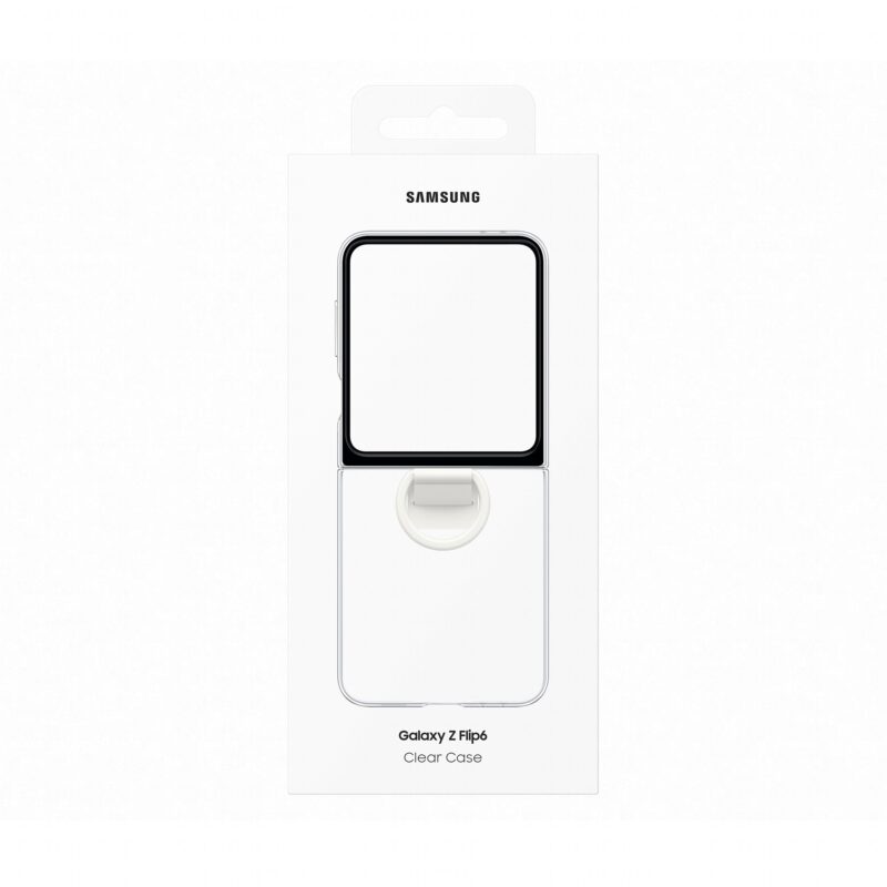 "Samsung Clear Case with Ring fr Galaxy Z Flip6. Transparent" – Bild 7