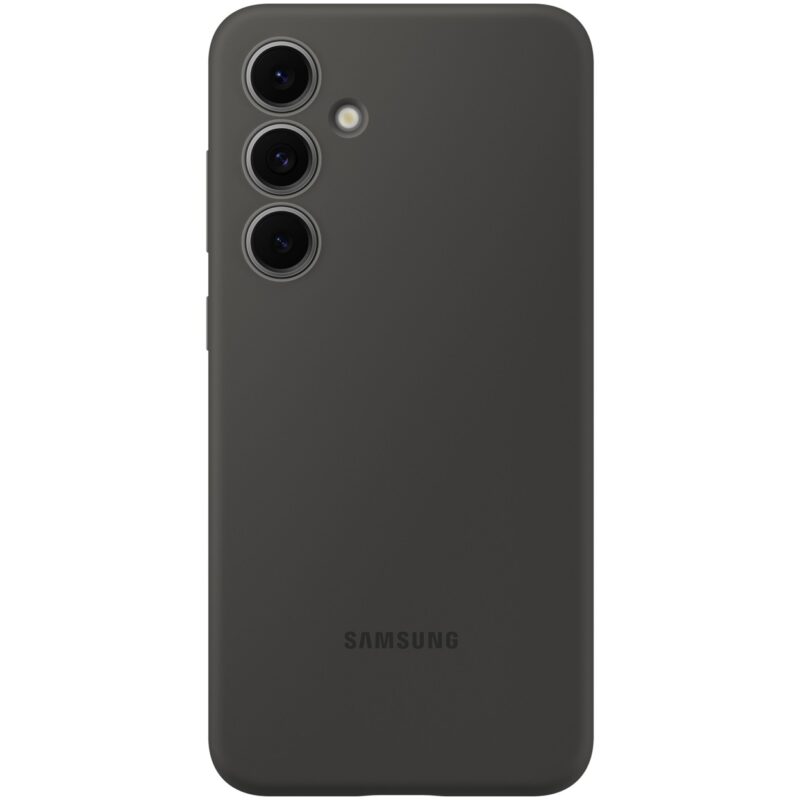 "Samsung Silicone Case fr Galaxy S24 FE. black"