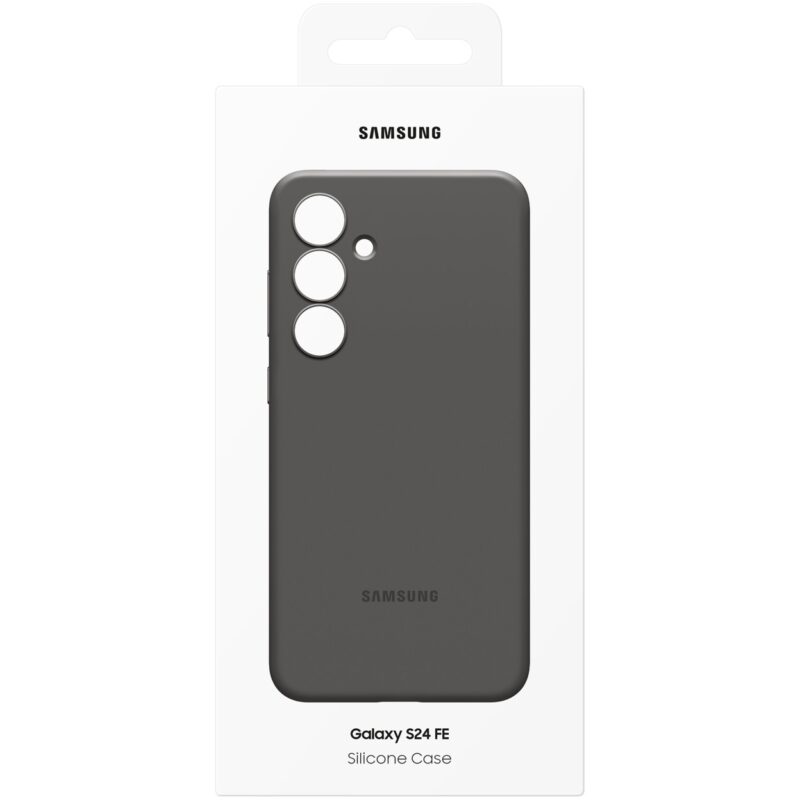 "Samsung Silicone Case fr Galaxy S24 FE. black" – Bild 6