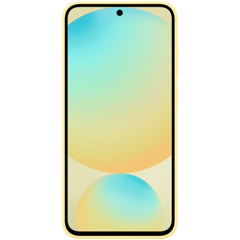 "Samsung Silicone Case fr Galaxy S24 FE. yellow" – Bild 3