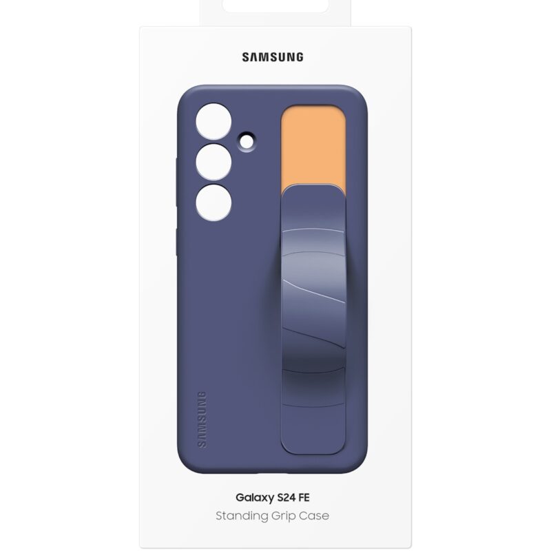 "Samsung Standing Grip Case fr Galaxy S24 FE. blue black" – Bild 8
