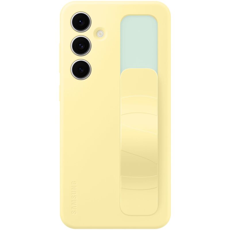 "Samsung Standing Grip Case fr Galaxy S24 FE. yellow" – Bild 5