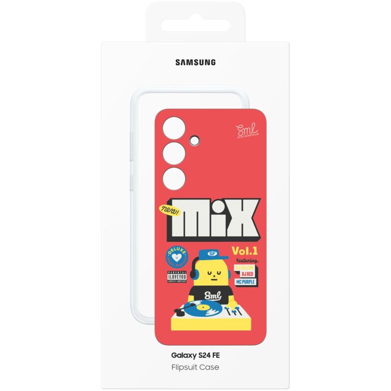 "Samsung Flipsuit Case fr Galaxy S24 FE. red" – Bild 6