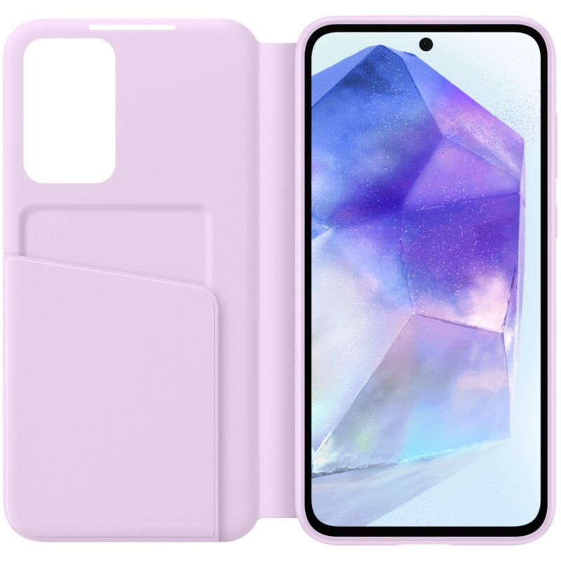 "Samsung Smart View Wallet Case fr Galaxy A55. Lavender" – Bild 4