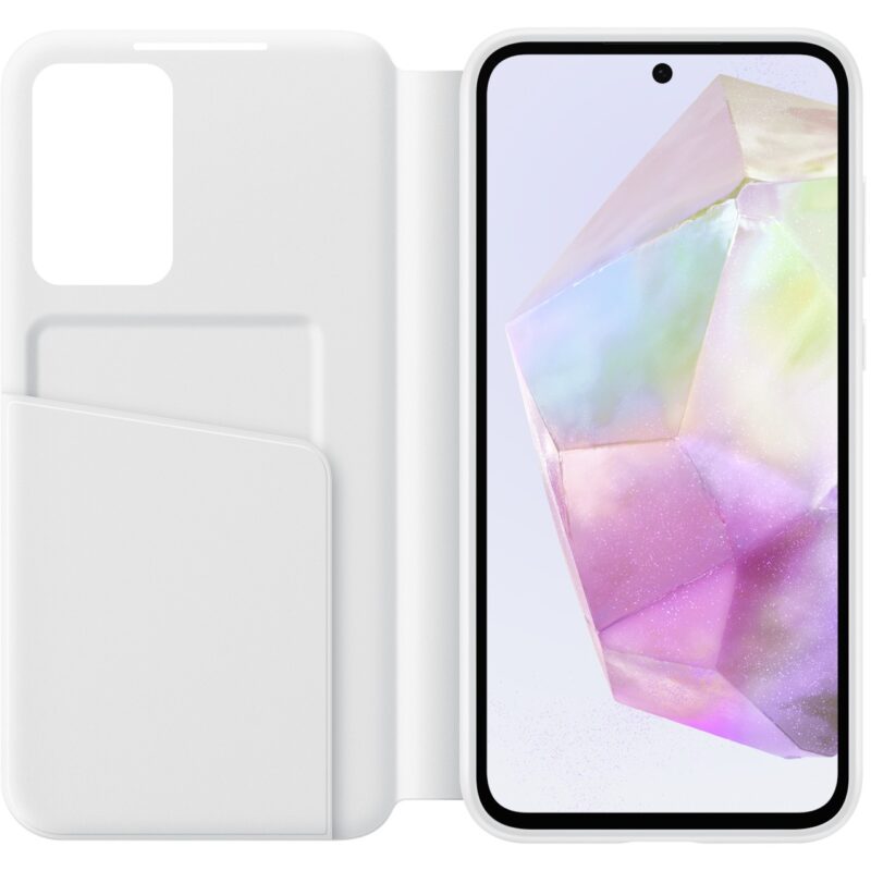 "Samsung Smart View Wallet Case fr Galaxy A35. White" – Bild 4
