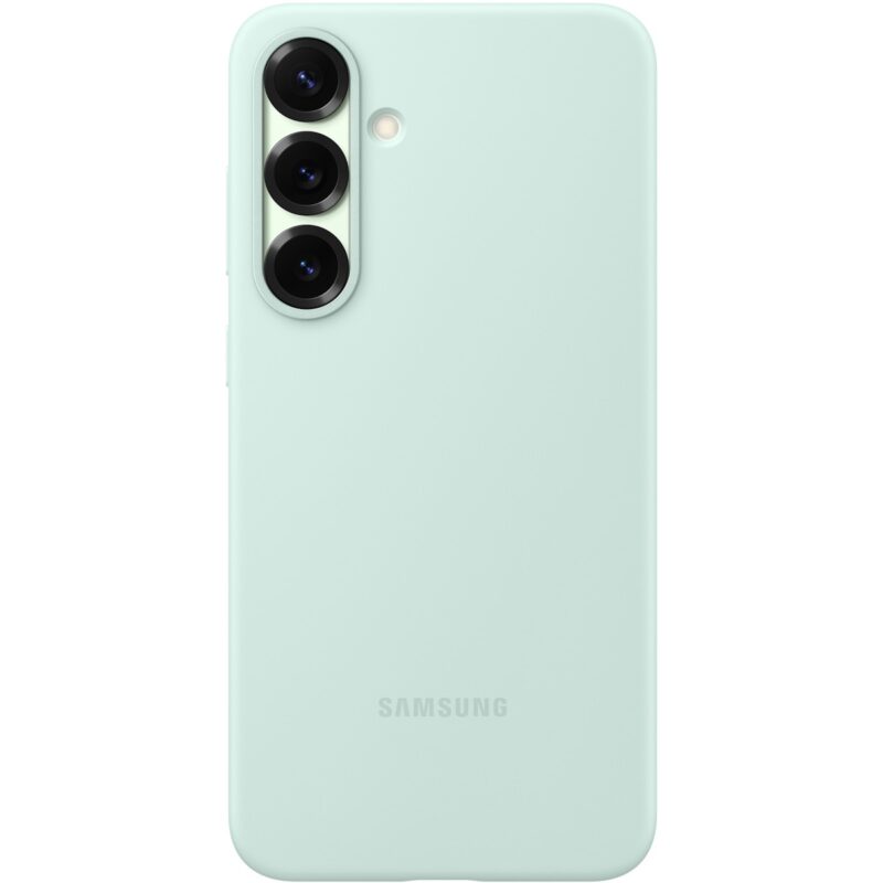 "Samsung Silicone Case fr Galaxy S25+. Mint"