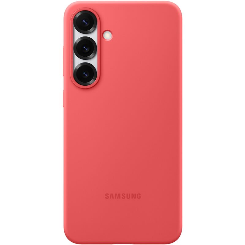 "Samsung Silicone Case fr Galaxy S25+. Red" – Bild 3