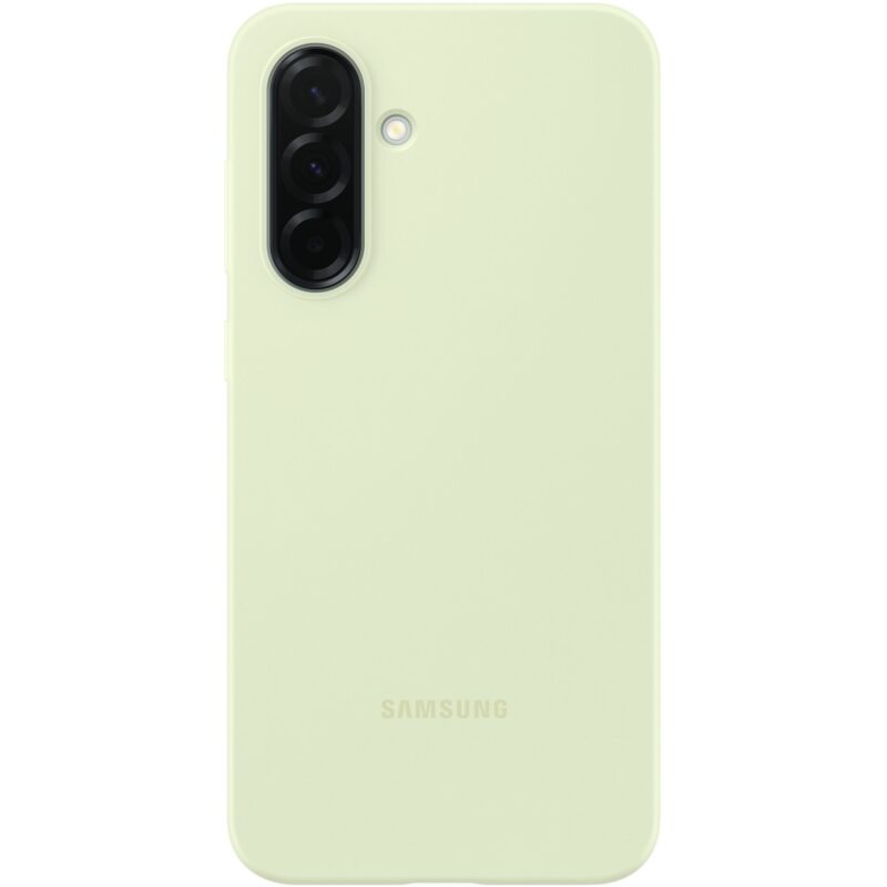 "Samsung Silicone Case fr Galaxy A36. Light Green"