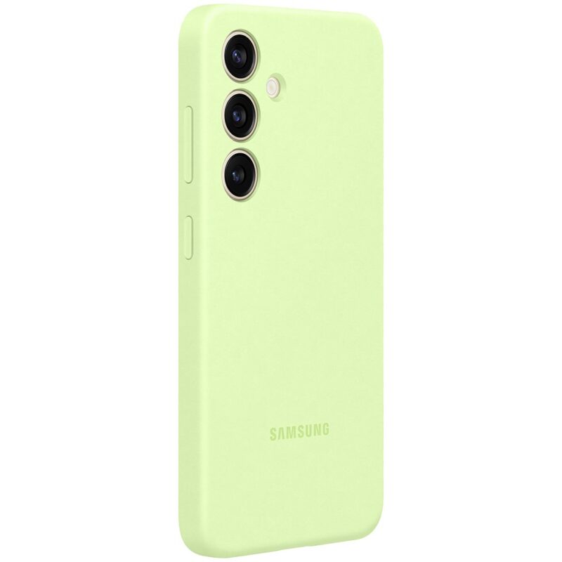"Samsung Silicone Case fr Galaxy S24. Lime"