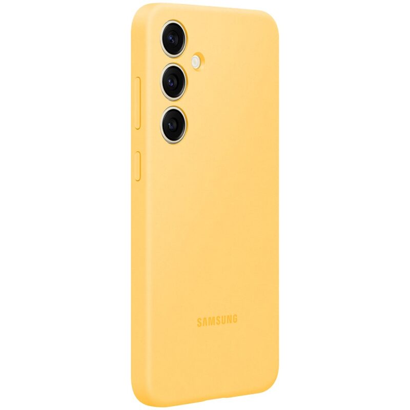 "Samsung Silicone Case fr Galaxy S24+. Yellow" – Bild 4