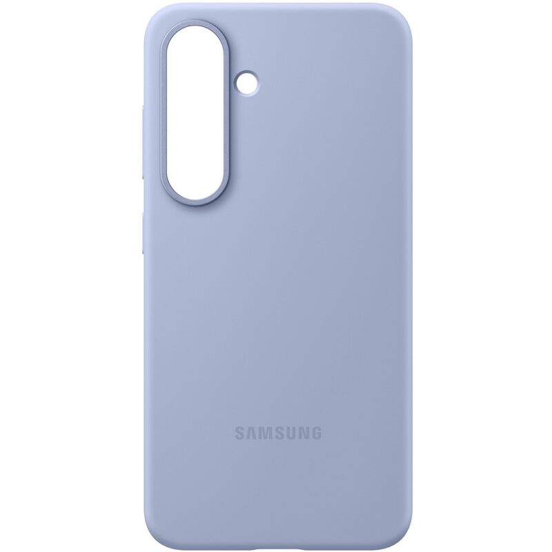 "Samsung Silicone Case fr Galaxy S25. Light Blue"