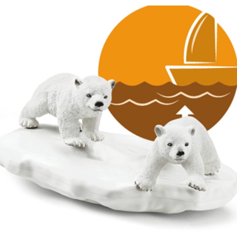 "Schleich Wild Life 42531 Eisbren-Rutschpartie" – Bild 3