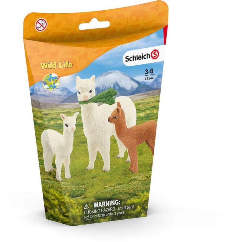 "Schleich Wild Life 42544 Alpakafamilie" – Bild 6