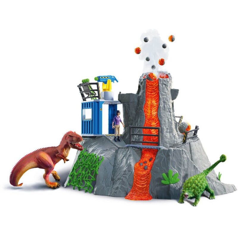 "Schleich Dinosaurs 42564 Groe Vulkan-Expedition"