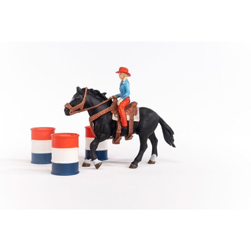"Schleich Farm World 42576 Barrel Racing mit Cowgirl" – Bild 7
