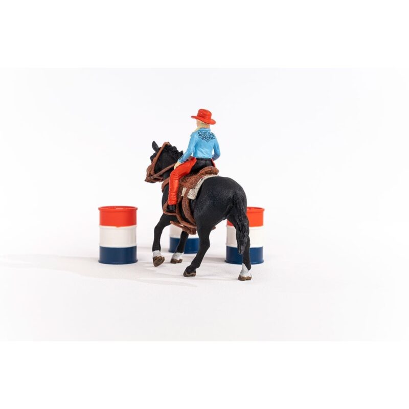 "Schleich Farm World 42576 Barrel Racing mit Cowgirl" – Bild 8