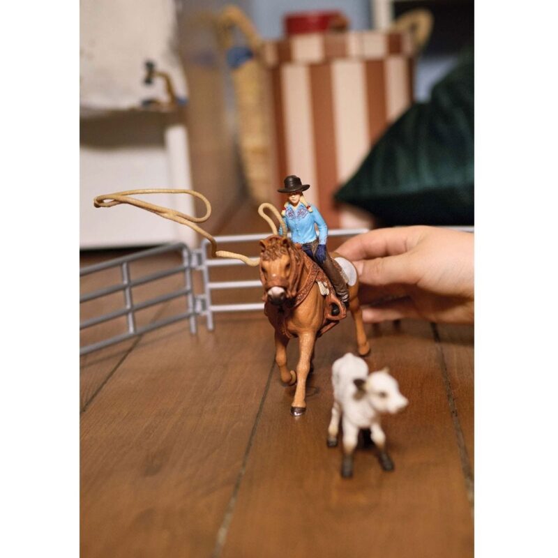 "Schleich Farm World 42577 Team Roping mit Cowgirl" – Bild 3