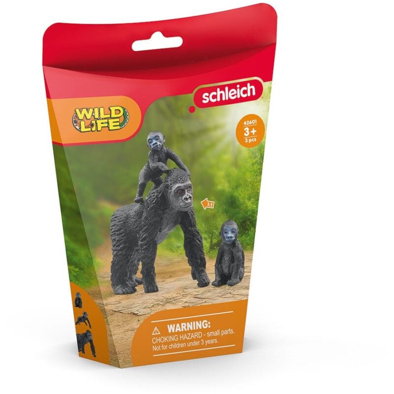 "Schleich Wild Life 42601 Flachland Gorilla Familie" – Bild 6