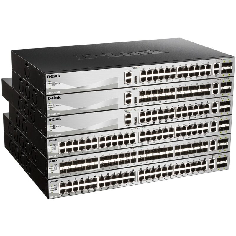 "D-Link DGS-3130-30PS/E 30-Port L2+ PoE Gigabit Stack Switch"