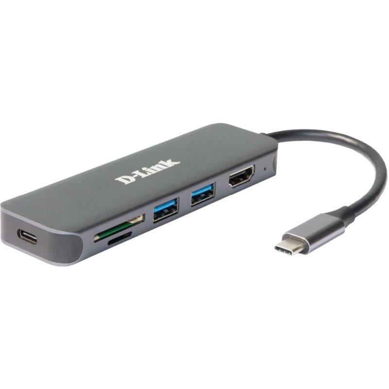 "D-Link DUB-2327 6-in-1 USB-C Hub mit HDMI"