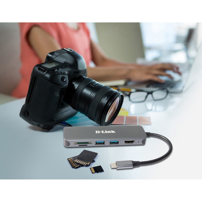 "D-Link DUB-2327 6-in-1 USB-C Hub mit HDMI" – Bild 6