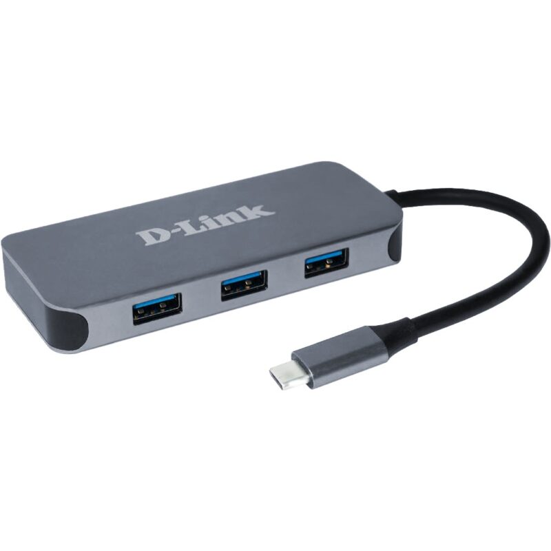 "D-Link DUB-2335 6-in-1 USB-C Hub mit HDMI/Gigabit Ethernet"