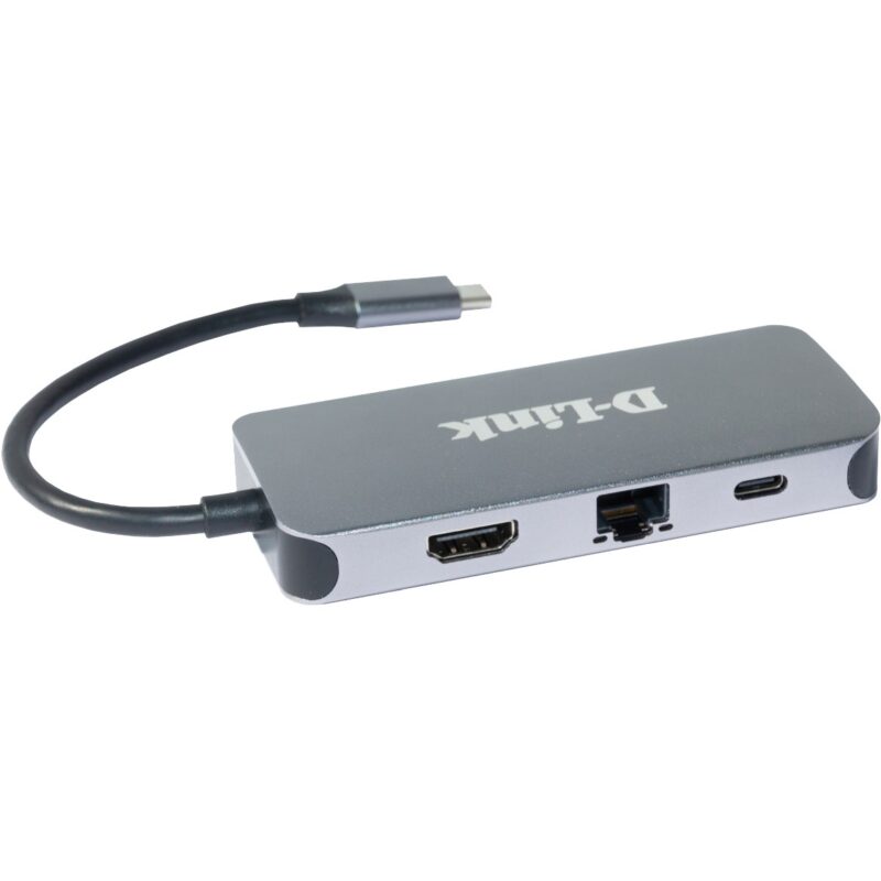 "D-Link DUB-2335 6-in-1 USB-C Hub mit HDMI/Gigabit Ethernet" – Bild 3