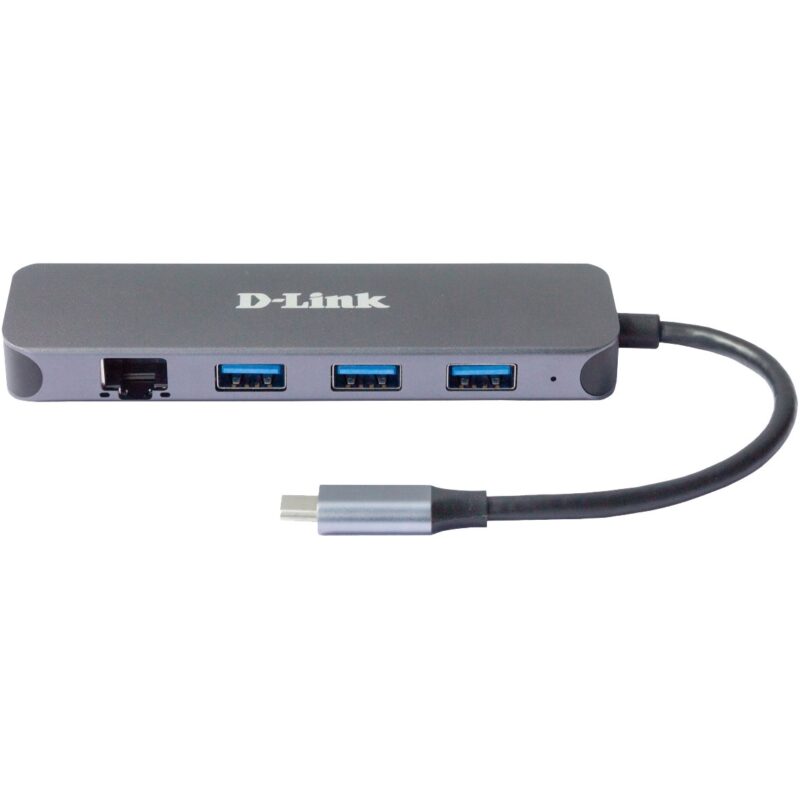 "D-Link DUB-2334 5-in-1 USB-C Hub mit Gigabit Ethernet/Power" – Bild 3