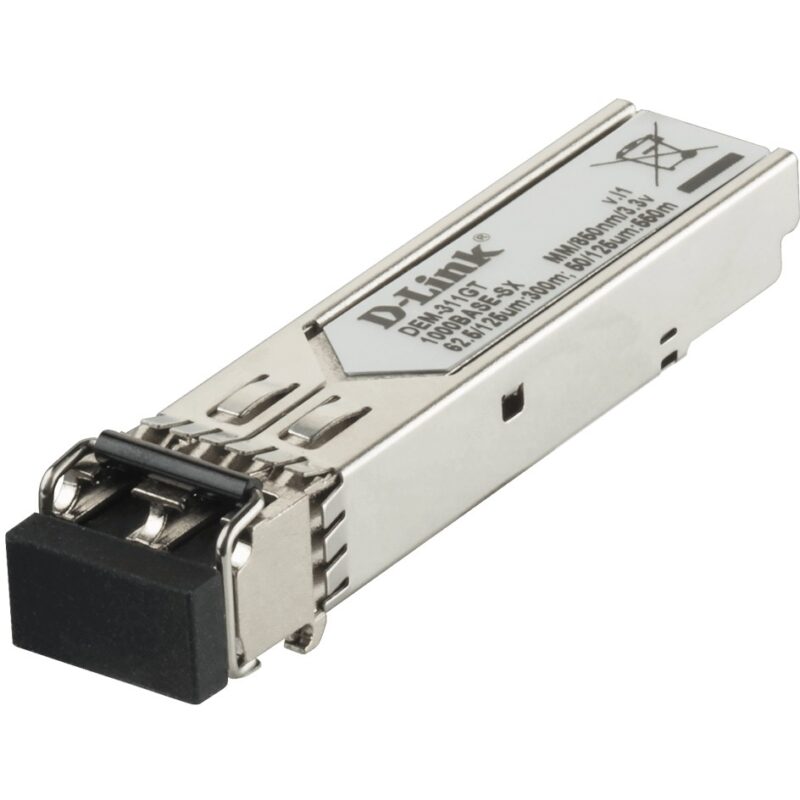 "D-LINK DEM-311GT/10 (10er Pack) 1-Port Mini GBIC r 1000BaseSX LC-Duplex IEEE 802.3z MM Fiber 62.5 bis 220m MM Fiber 50m bis 550m"