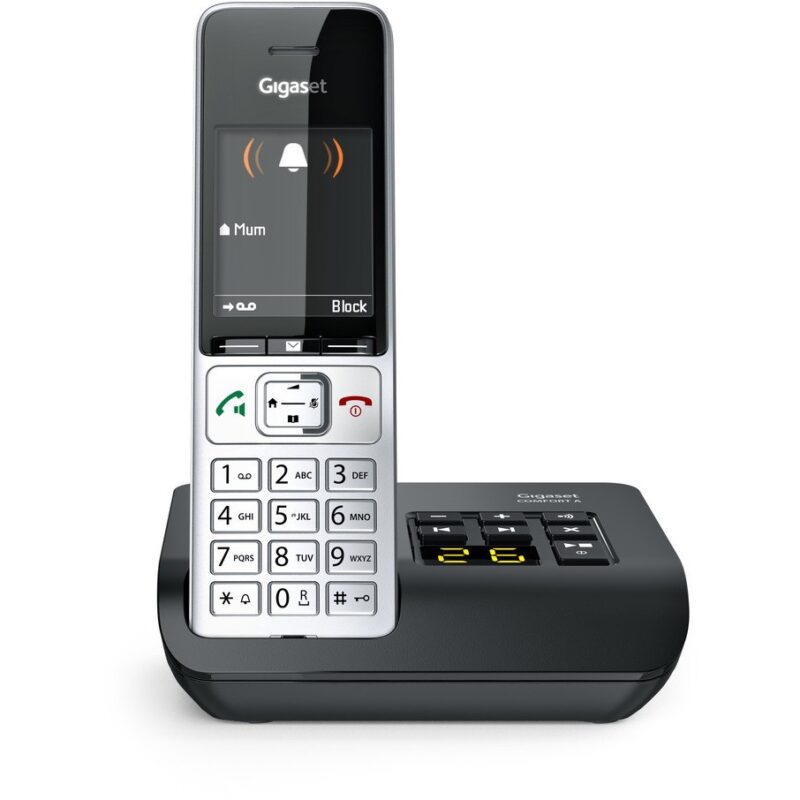 "GIGASET COMFORT 500A silber / schwarz 5.8 cm 2.2 Zoll TFT Farbdisplay Anrufbeantworter Freisprechen Telefonbuch Headset Anschluss" – Bild 12