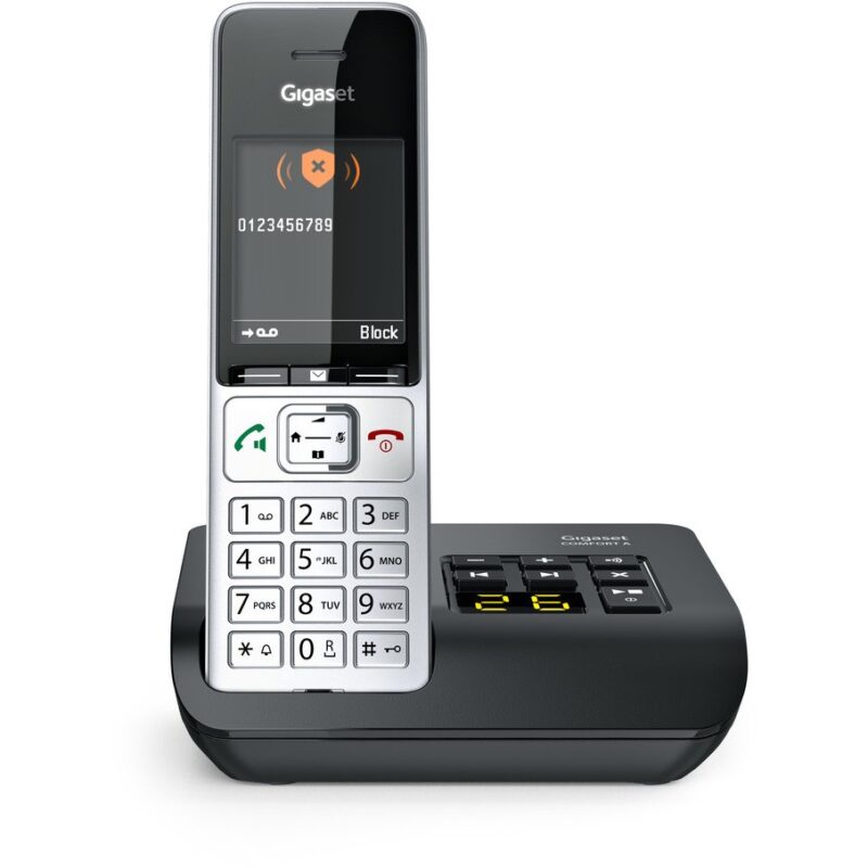 "GIGASET COMFORT 500A silber / schwarz 5.8 cm 2.2 Zoll TFT Farbdisplay Anrufbeantworter Freisprechen Telefonbuch Headset Anschluss" – Bild 15