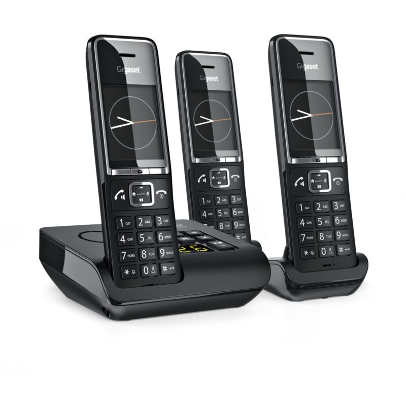 "Gigaset COMFORT 550A trio schwarz/chrom"
