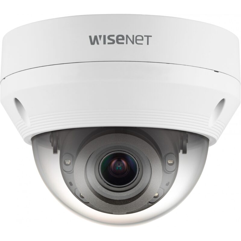 "Hanwha QNV-7082R Domkamera out. 4MP PoE IR IP66 IK10 retail"