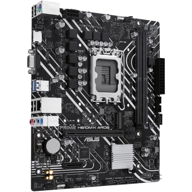 "MB ASUS PRIME H610M-K ARGB (Intel.1700.DDR5.mATX)" – Bild 3