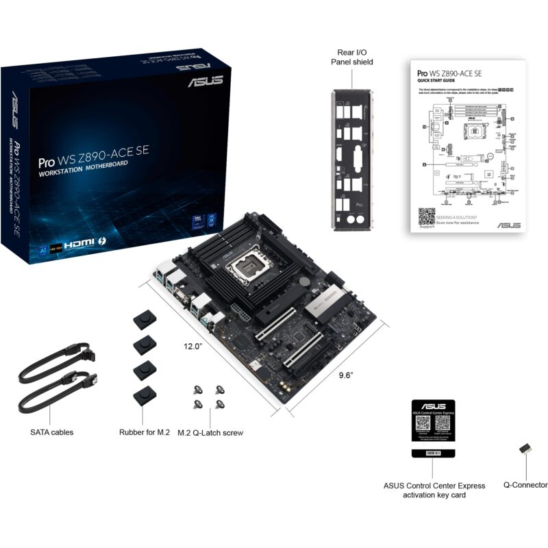 "MB ASUS PRO WS Z890-ACE SE (Intel.1851.DDR5.mATX)" – Bild 6