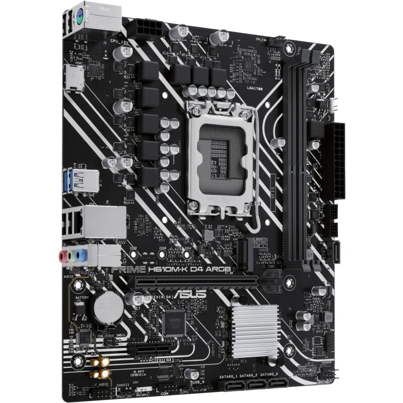 "MB ASUS PRIME H610M-K D4 ARGB (Intel.1700.DDR4.mATX)" – Bild 4