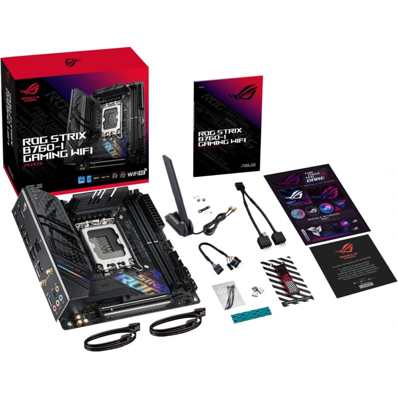 "ASUS MB B760-I GAMING S.1700 MITX USB3.2 Gen2.USB-C Gen1.Gigabit LAN" – Bild 4