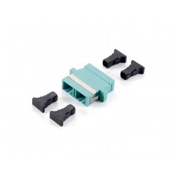 "Equip LWL Verbinder SC Multimode Duplex OM3 12 Stk"